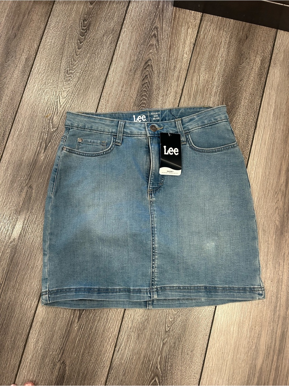 Lee Women's Blue Denim Skort